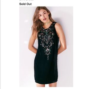 Urban Outfitters Velvet Jewl Ecoté Dress